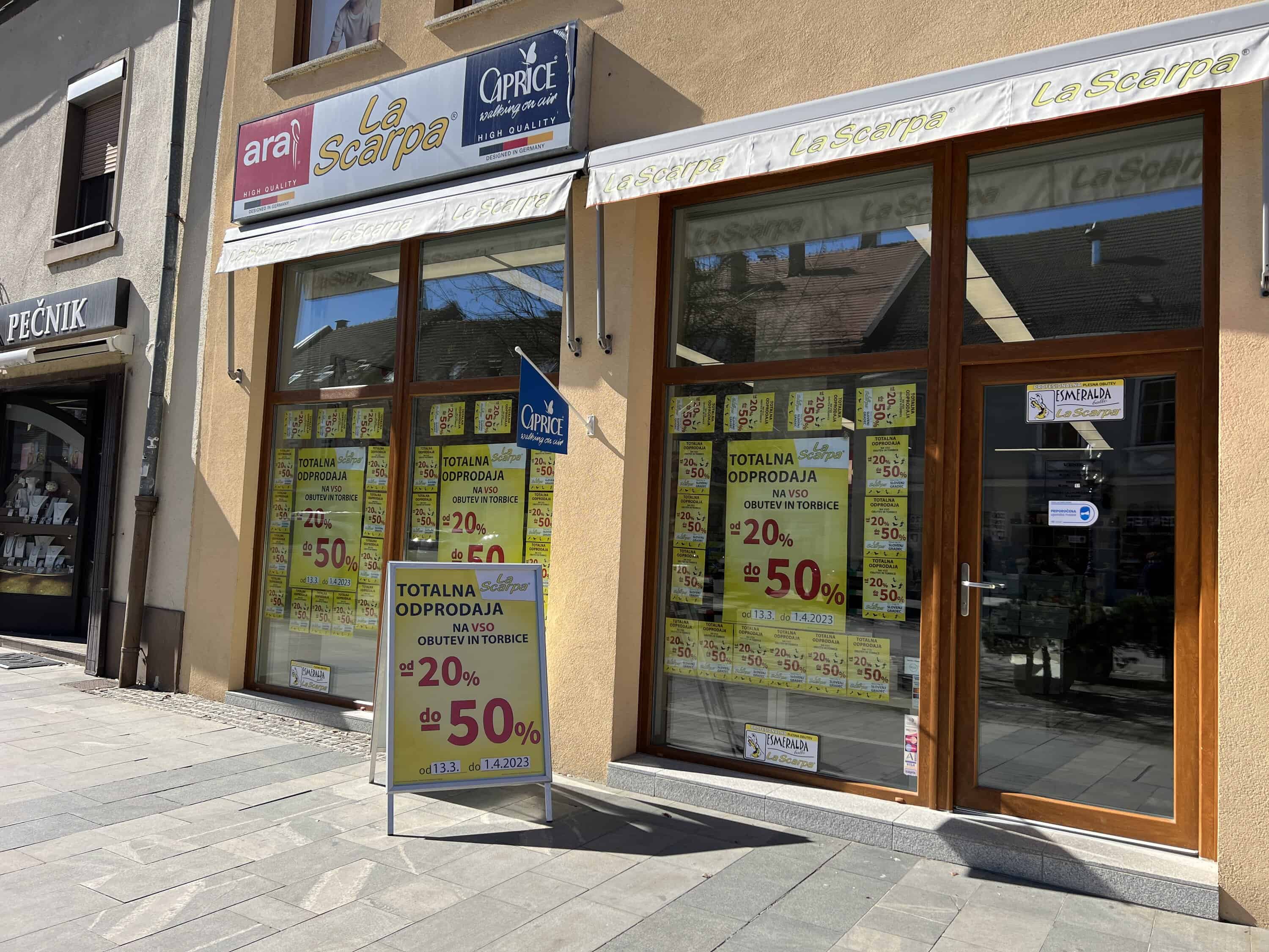 Trgovina La Scarpa pripravlja posebne popuste na Jožefovo nedeljo v Slovenj Gradcu