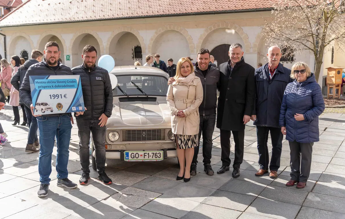 Katra Fratar ne počiva - danes se je mudila v Slovenj Gradcu