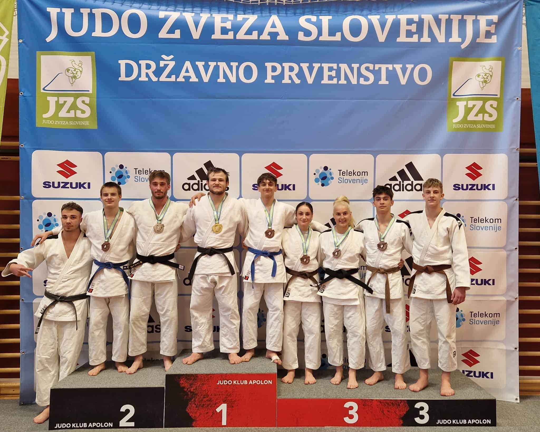 Aljaž Gostenčnik do naslova članskega državnega prvaka v judo (FOTO)