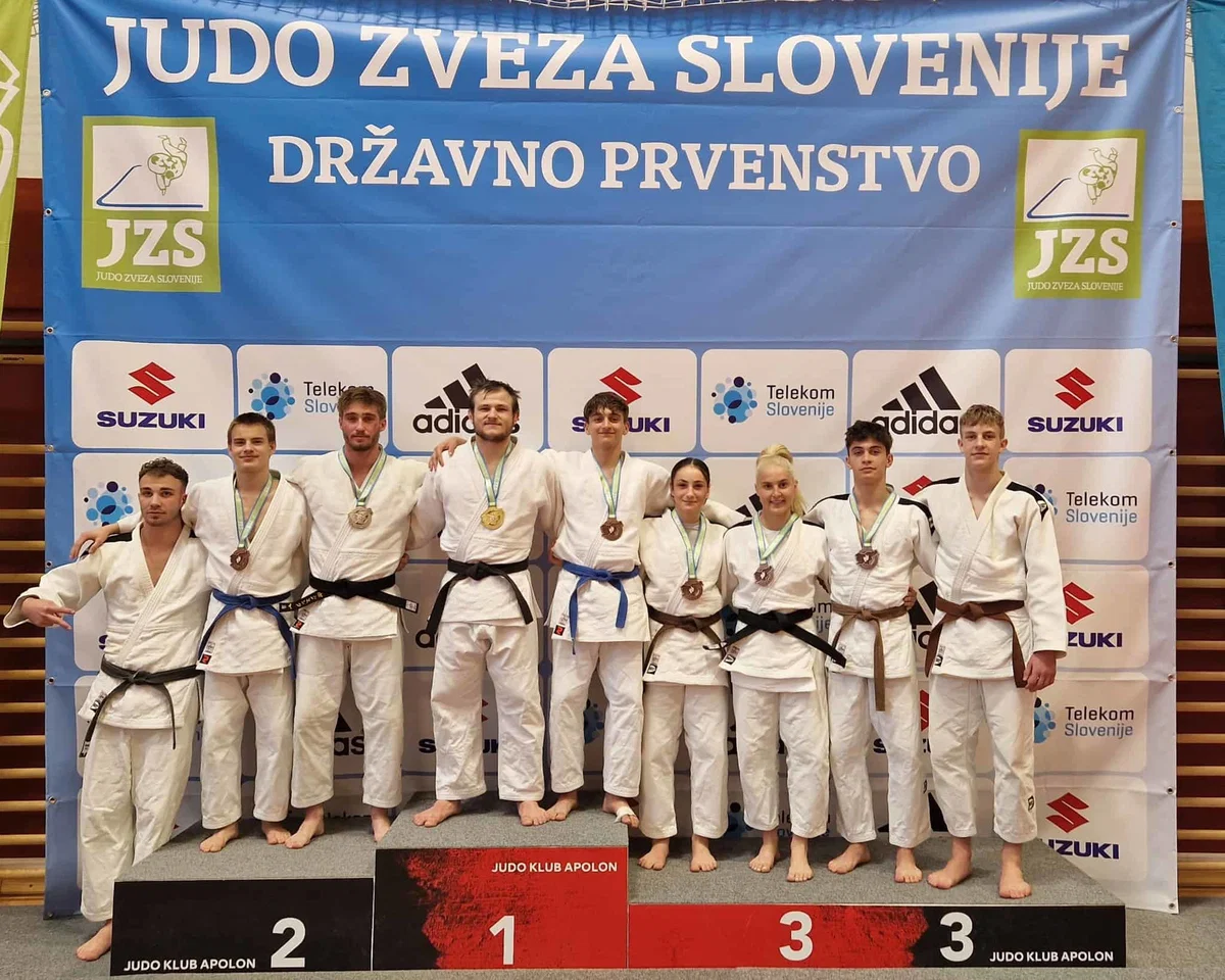 Aljaž Gostenčnik do naslova članskega državnega prvaka v judo (FOTO)