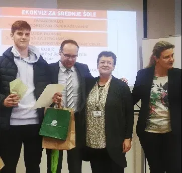 Odličen uspeh dijaka Luka Irmana na državnem tekmovanju iz ekoznanja