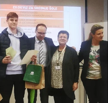 Odličen uspeh dijaka Luka Irmana na državnem tekmovanju iz ekoznanja