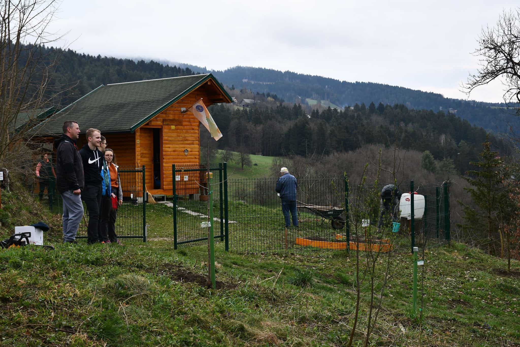 Čebelarsko društvo Ravne skupaj s partnerji sadili medovite rastline (FOTO)