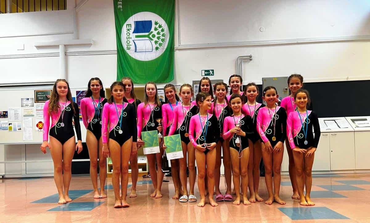 Gimnastičarke ŠD Partizan Ravne državne podprvakinje v skokih z MPP