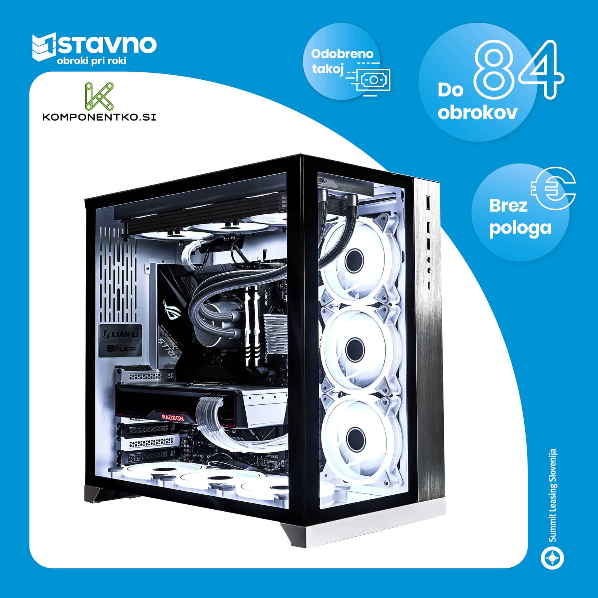 Grafične kartice in gaming računalniki v računalniški trgovini Komponentko