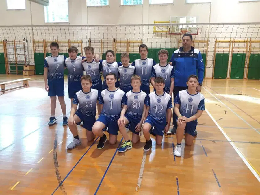 Odbojkarski klub Fužinar se veseli novih zmag ekipe male odbojke