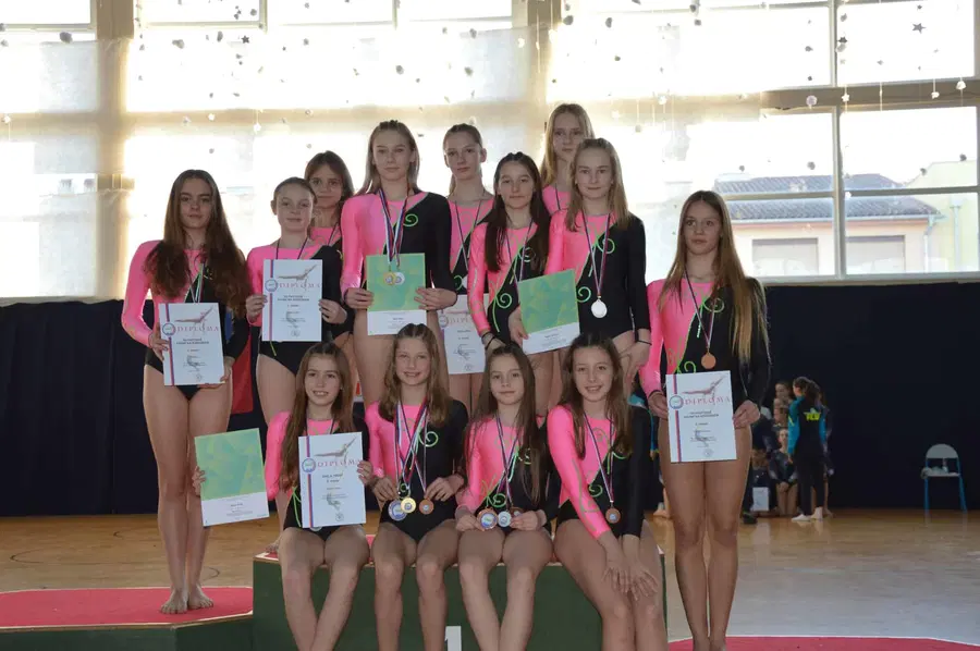 Za gimnastičarji ŠD Partizan odličen tekmovalni vikend