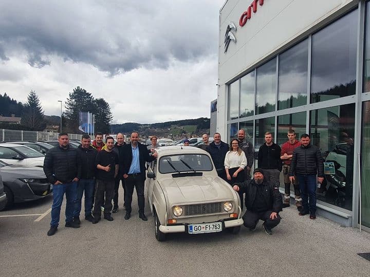 Pretekle dni se je katra Fratar ustavila tudi v Avtu centru Ravne