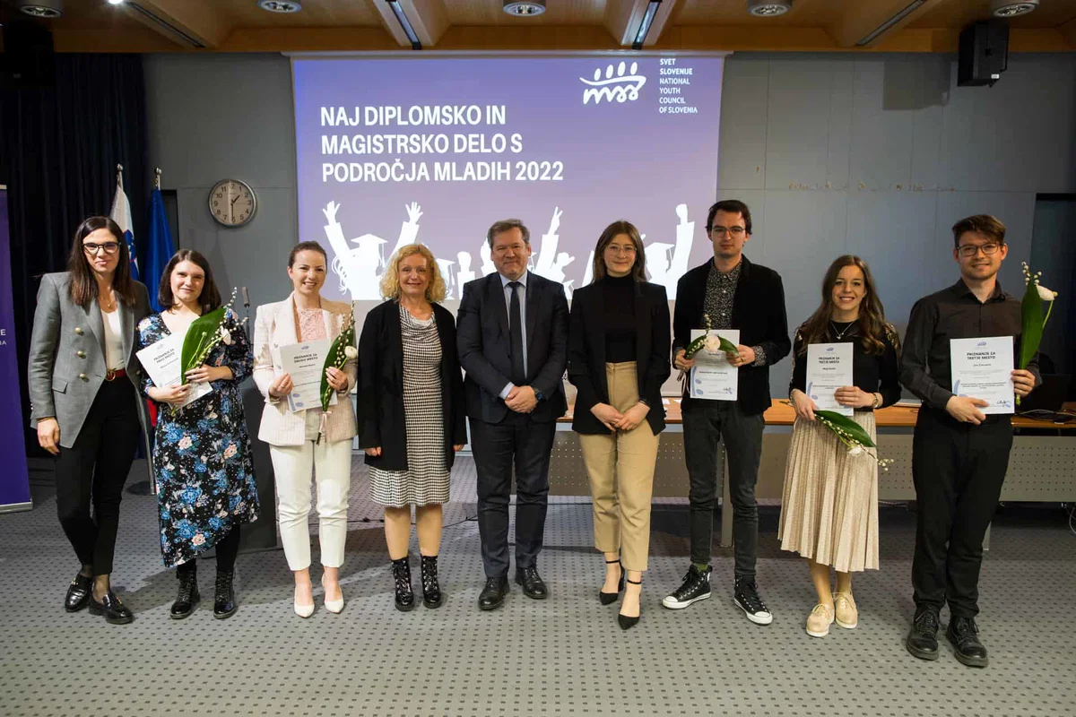 Slovenjgradčanka Katja Kotnik med zmagovalci za najboljše diplomsko in magistrsko delo s področja mladih