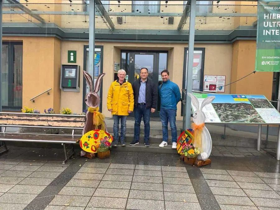 Srečanje župana Dravograda z županom občine Lavamünd Labot