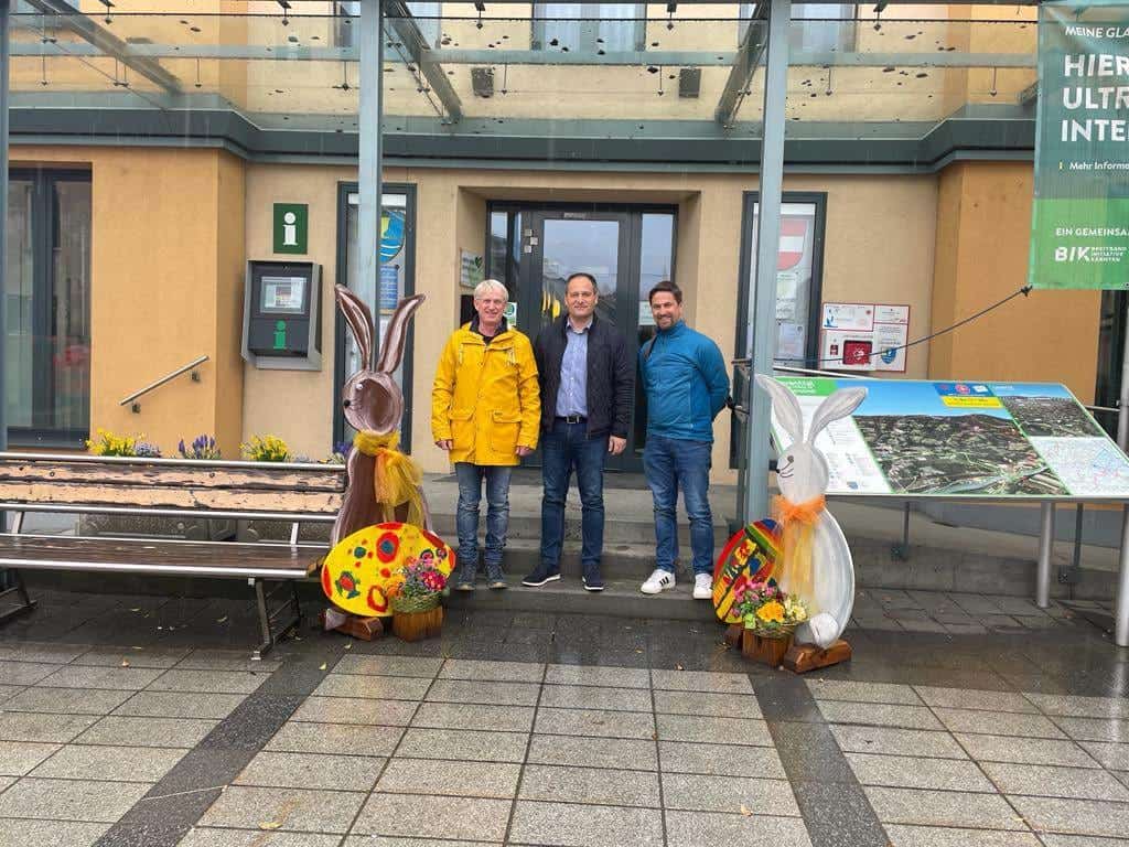 Srečanje župana Dravograda z županom občine Lavamünd Labot