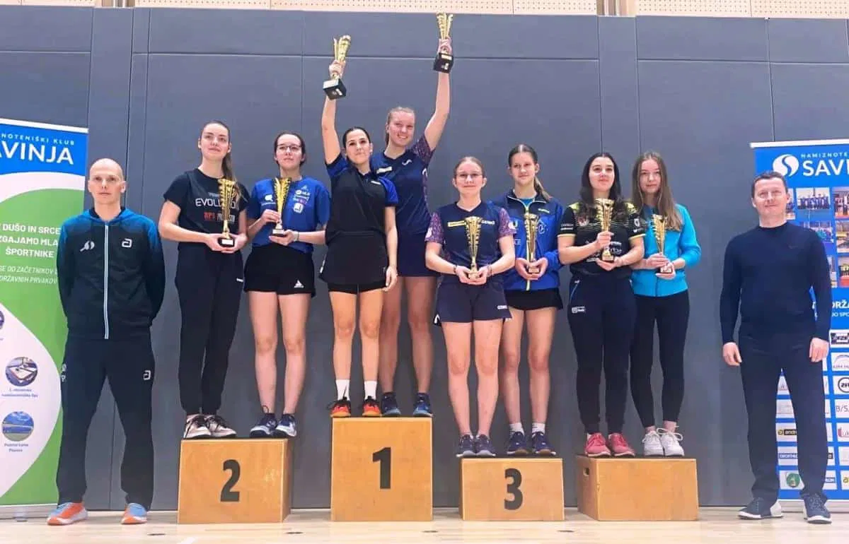 Pretekli konec tedna je potekalo državno prvenstvo v namiznem tenisu