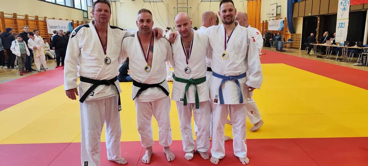 Koroški judoisti osvojili kar pet naslovov državnih veteranskih prvakov. Odlični tudi mladi