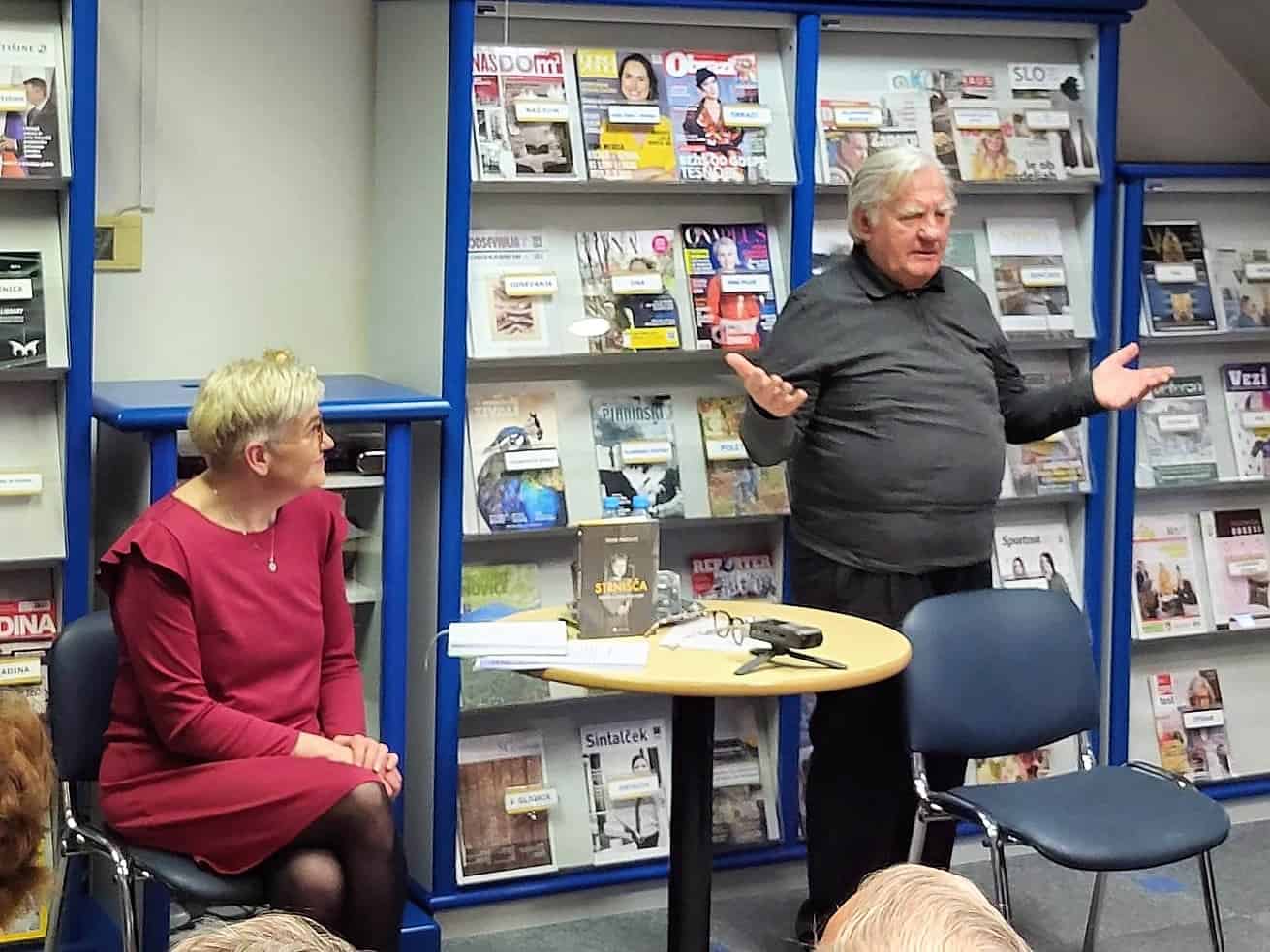 V Knjižnici Dravograd gostoval Tone Partljič