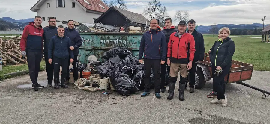 Čistilna akcija pa je potekala tudi v Občini Dravograd
