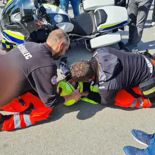 V Dravogradu je potekala preventivna akcija "Na cesti nisi sam"