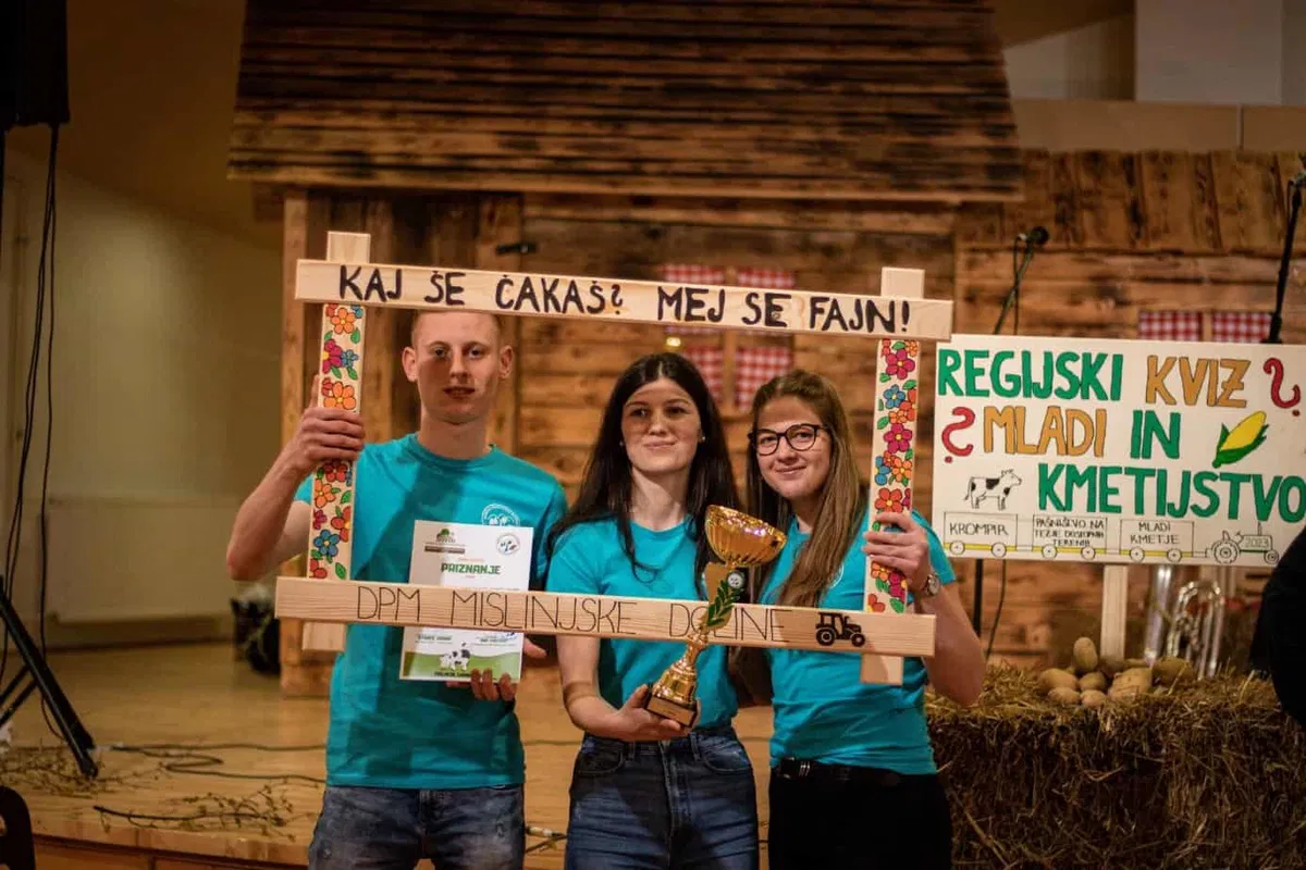 Napet regijski kviz podeželske mladine, odločal tudi žreb. Zmagali Korošci