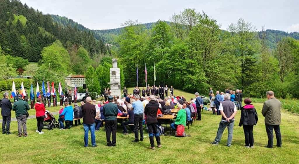 Potekala je slovesnost ob 104. obletnici smrti Franja Malgaja