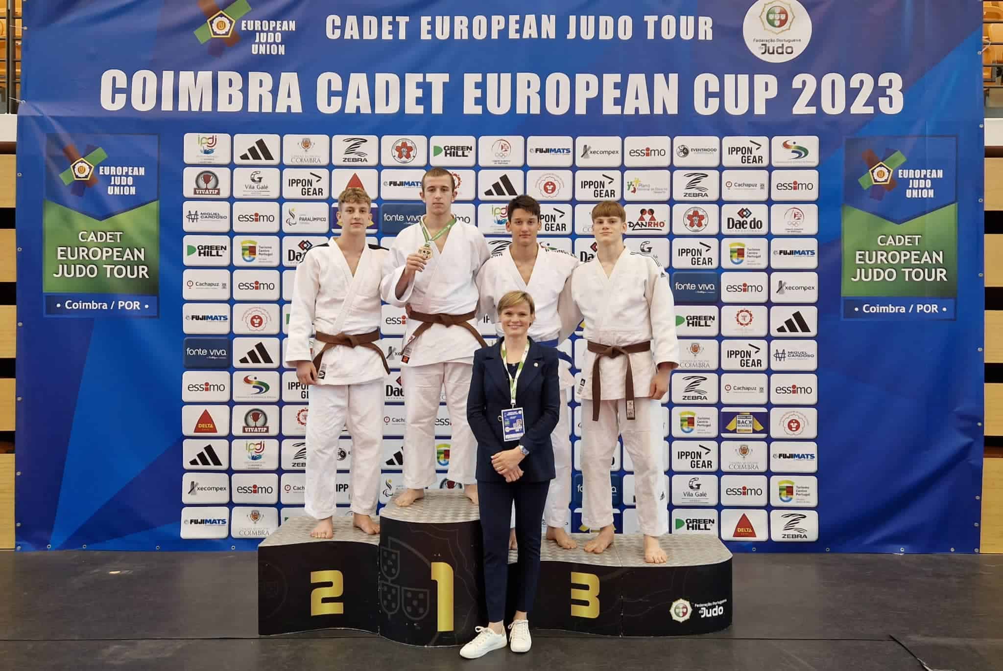 Ožbej Razgoršek osvojil bron na Evropskem pokalu v judu