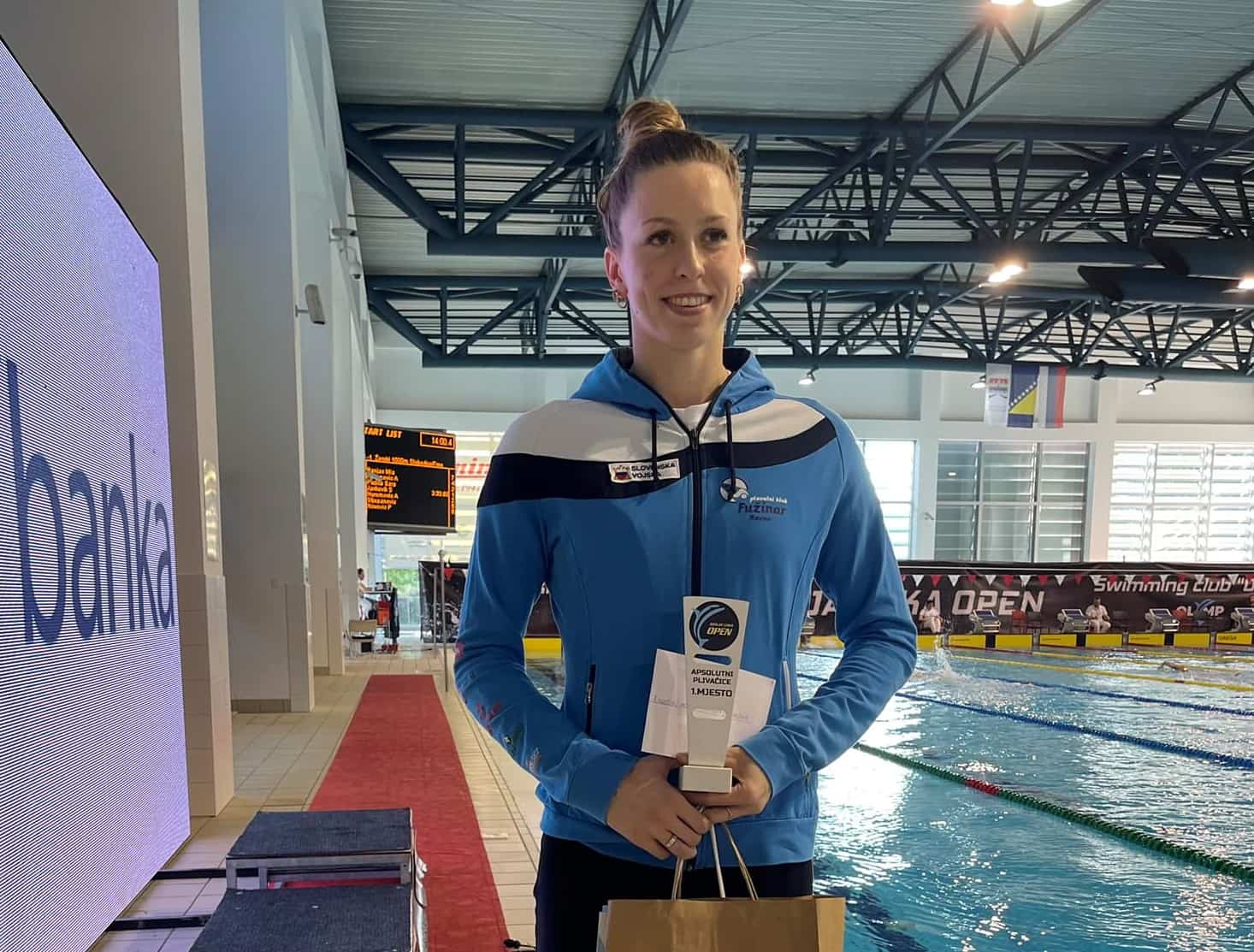 Janja Šegel najboljša posameznica plavalnega mitinga