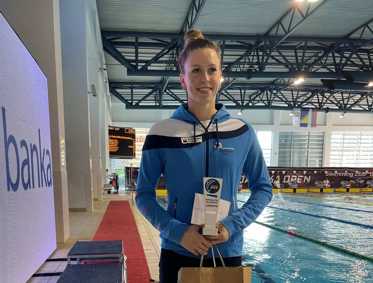 Janja Šegel najboljša posameznica plavalnega mitinga