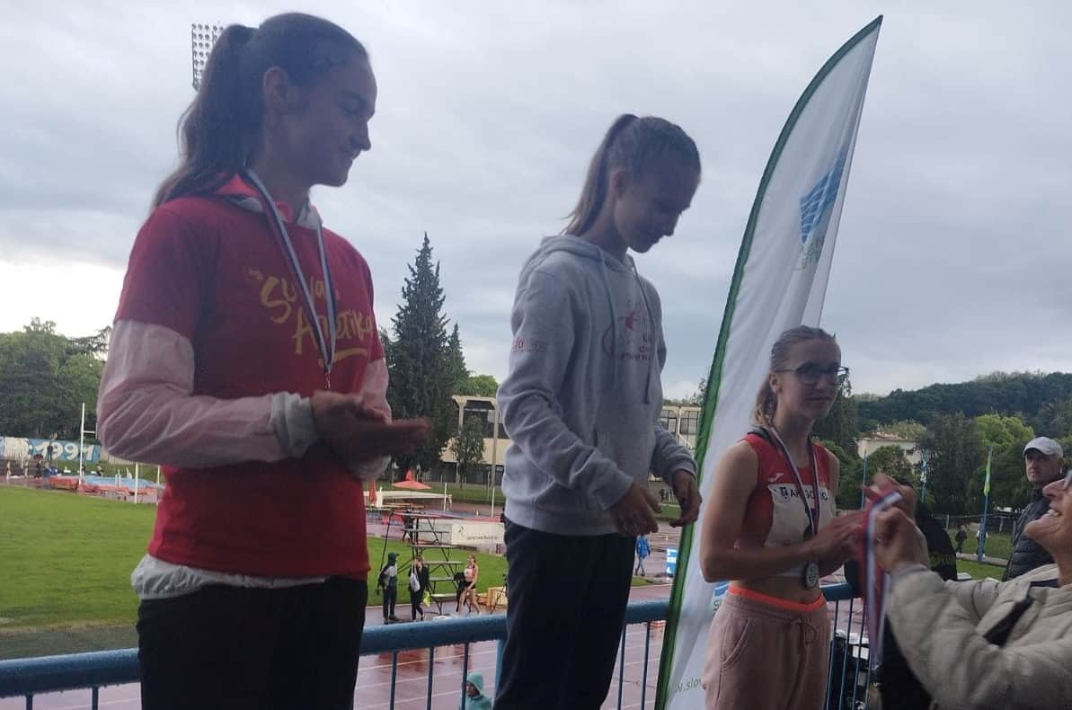 Koroški atleti odlični na državnem prvenstvu. Ana Vita Verneker z novim državnim rekordom (FOTO)