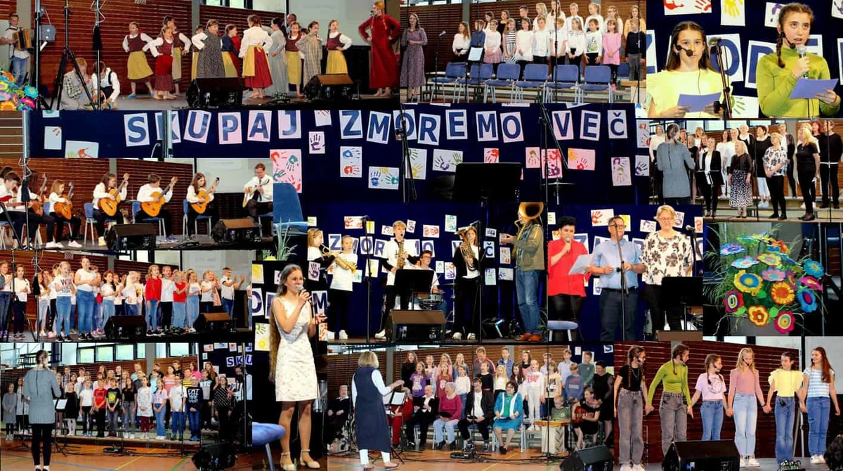 OŠ Neznanih talcev Dravograd je pripravila ob 39. dnevu šole prireditev "Skupaj zmoremo več"