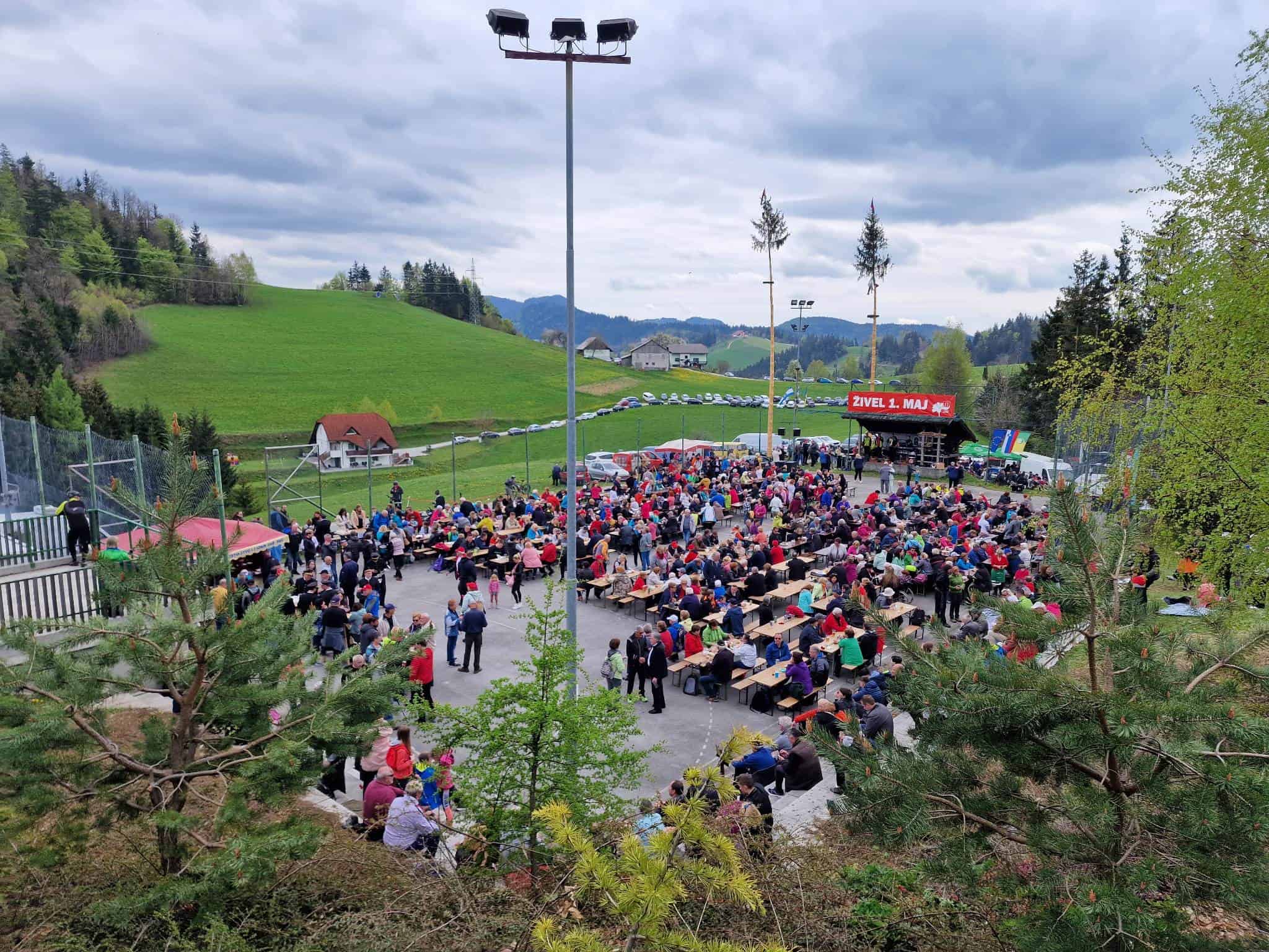 Tradicionalno prvomajsko srečanje je potekalo tudi na Graški Gori