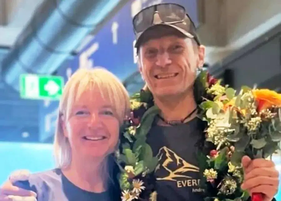 Sprejem za Andreja Gradišnika na Brniku (FOTO)