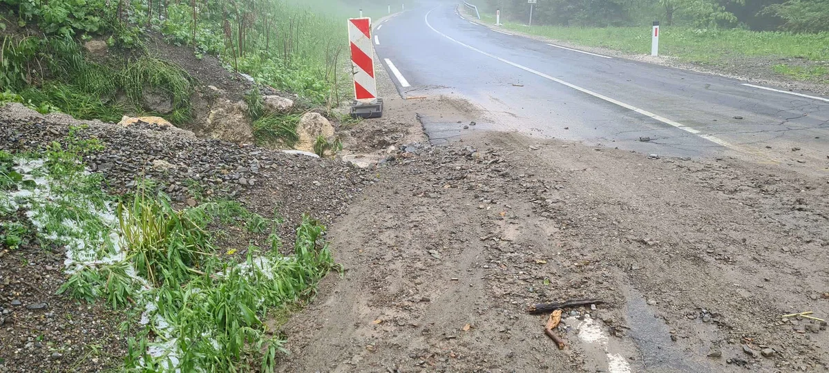 Narava Črni na Koroškem ni prizanesla