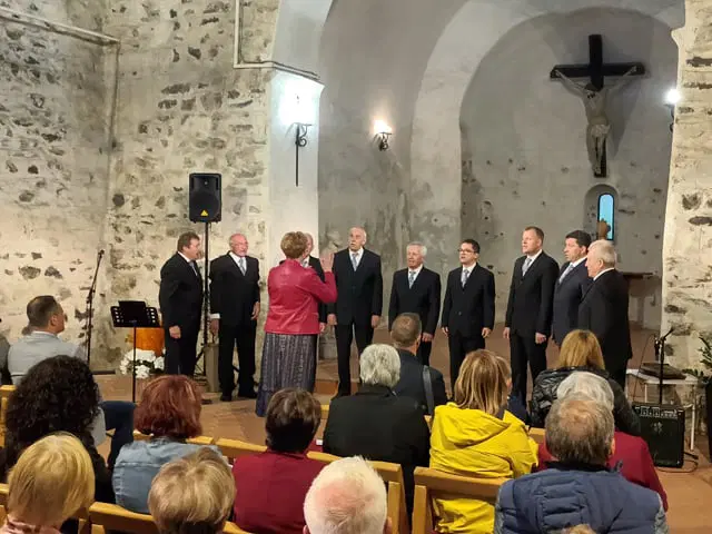 Sinoči je potekal letni koncert MoPZ Šempetrski pavri