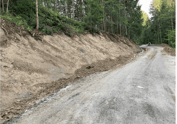 Sanacija plazu na relaciji Brdinje - Koroški Selovec - Dobrije