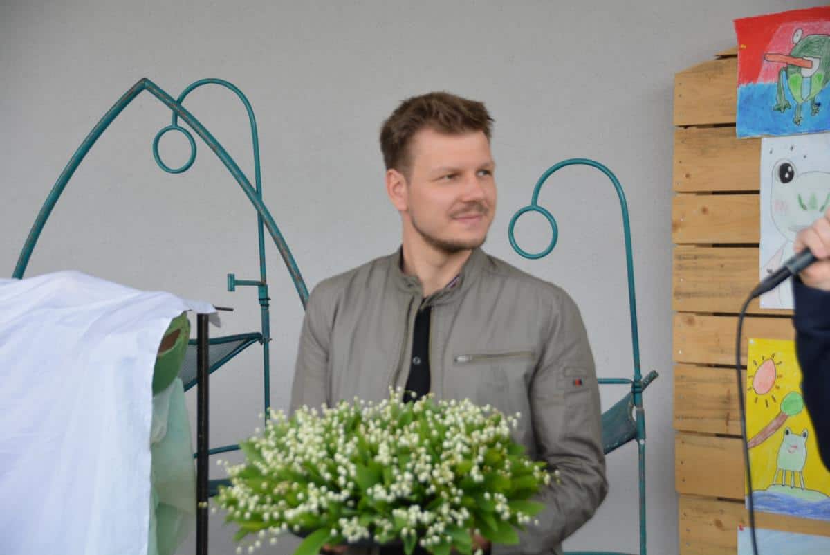 Venec solzic je prejel Aljaž Verhovnik