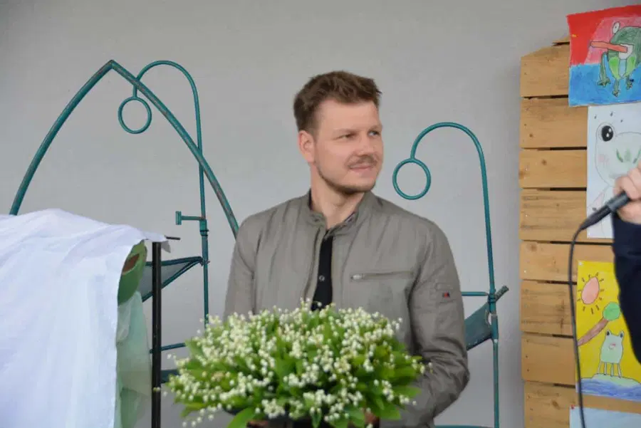 Venec solzic je prejel Aljaž Verhovnik