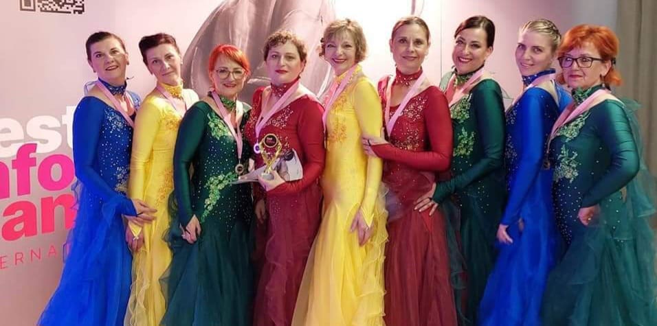 Plesna skupina Smaragdne oči iz Dravske doline navdušila Italijo