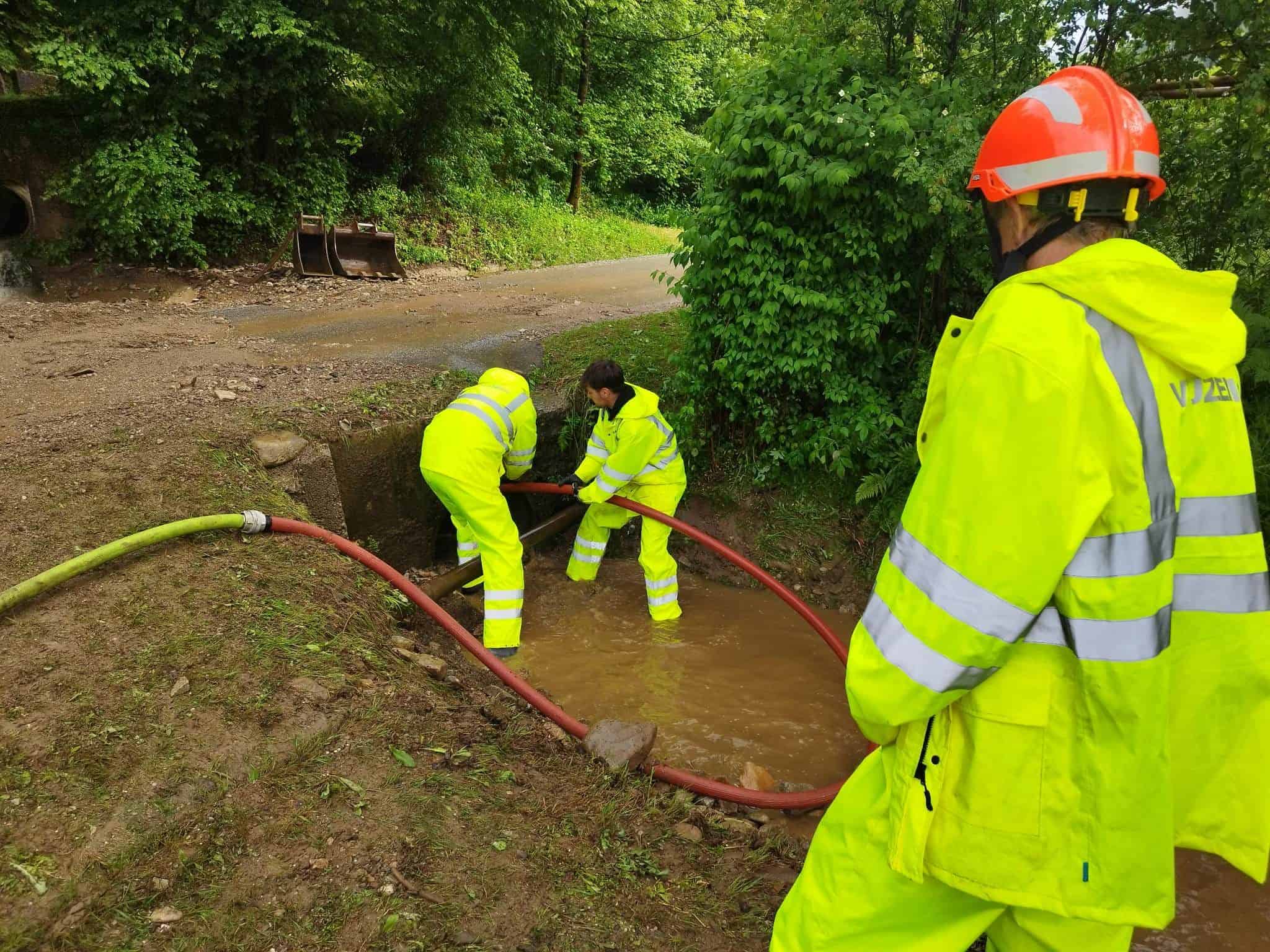 Preglavice pa je vreme povzročalo tudi v Vuzenici