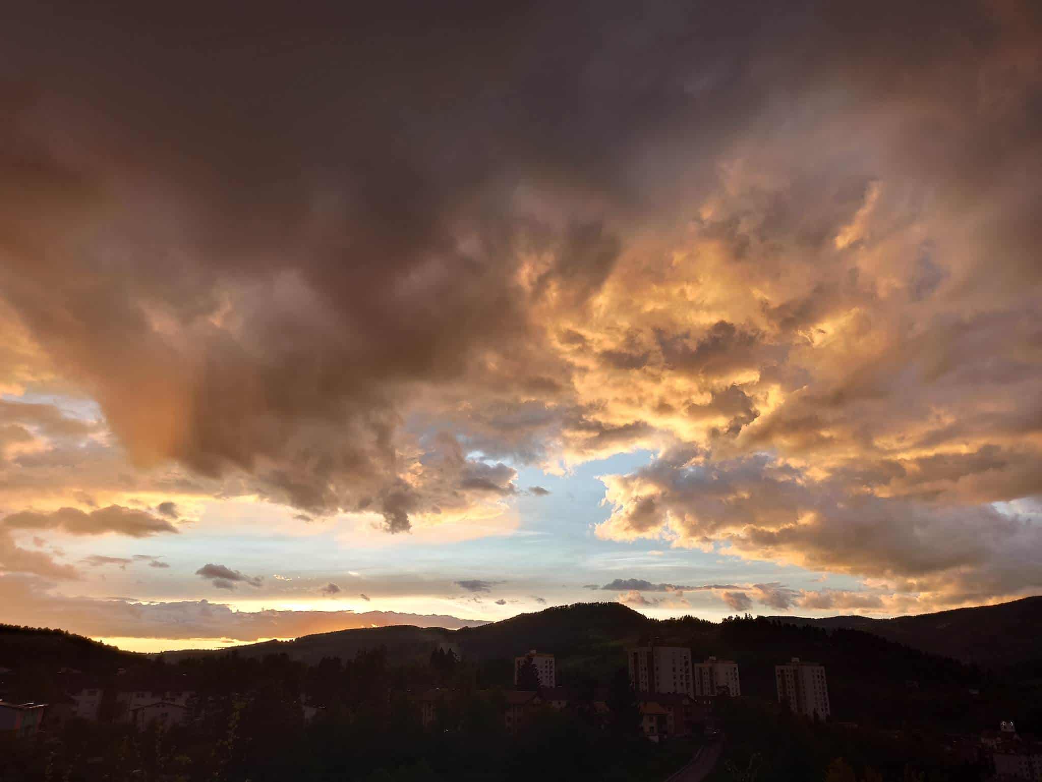 Gregorčič: Danes in v torek podobno vremensko dogajanje kot v preteklem tednu