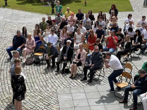 Župan Klugler sprejel odličnjake Mestne občine Slovenj Gradec