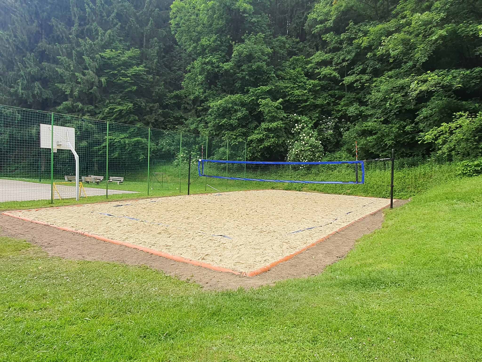 Igrišče v Strojnski Reki pripravljeno na sezono