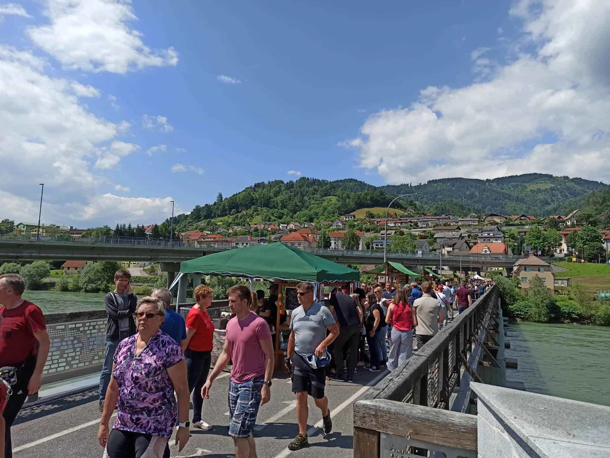 V Dravogradu je prvič potekal street food festival - Most okusov