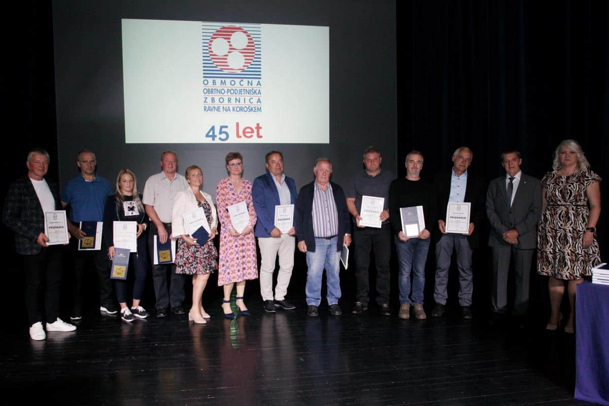 45 let Območne obrtno podjetniške zbornice Ravne na Koroškem