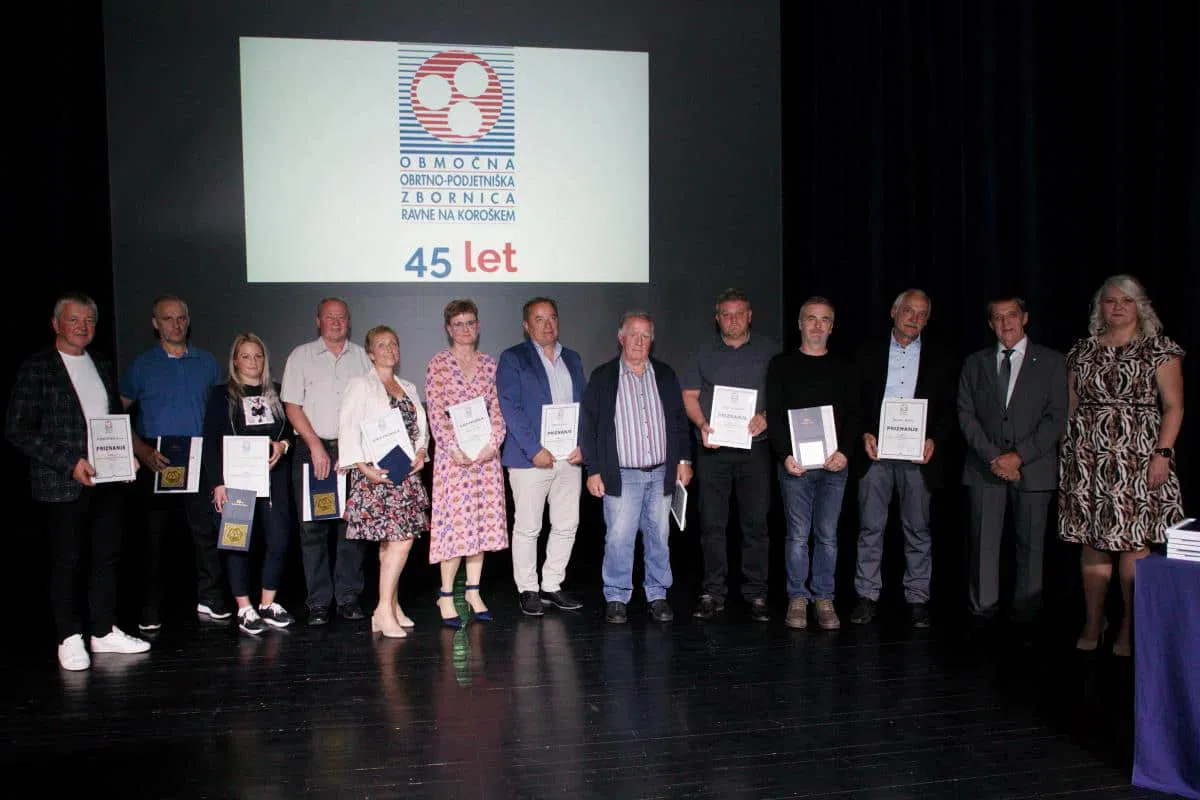 45 let Območne obrtno podjetniške zbornice Ravne na Koroškem