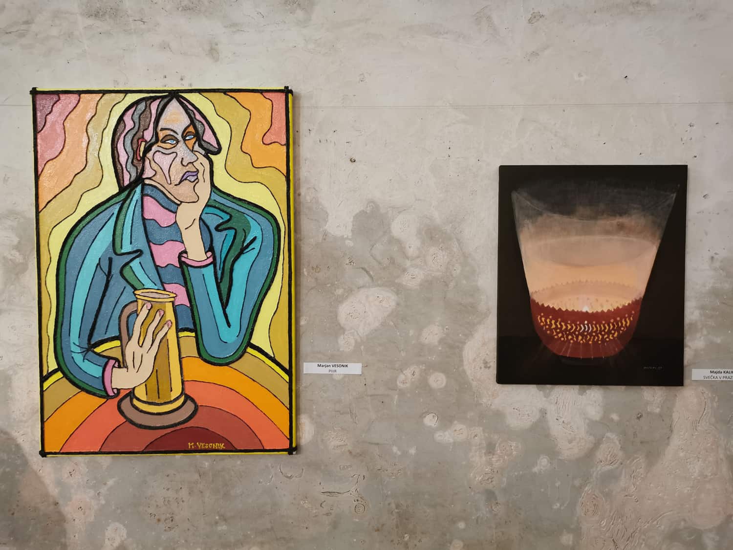 V cerkvi sv. Vida v Dravogradu je na ogled Območna likovna razstava