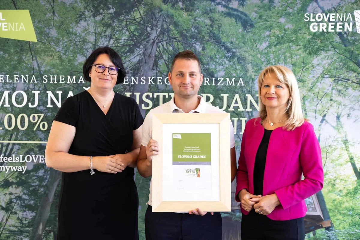 Med prejemniki novih znakov Slovenia Green tudi Slovenj Gradec