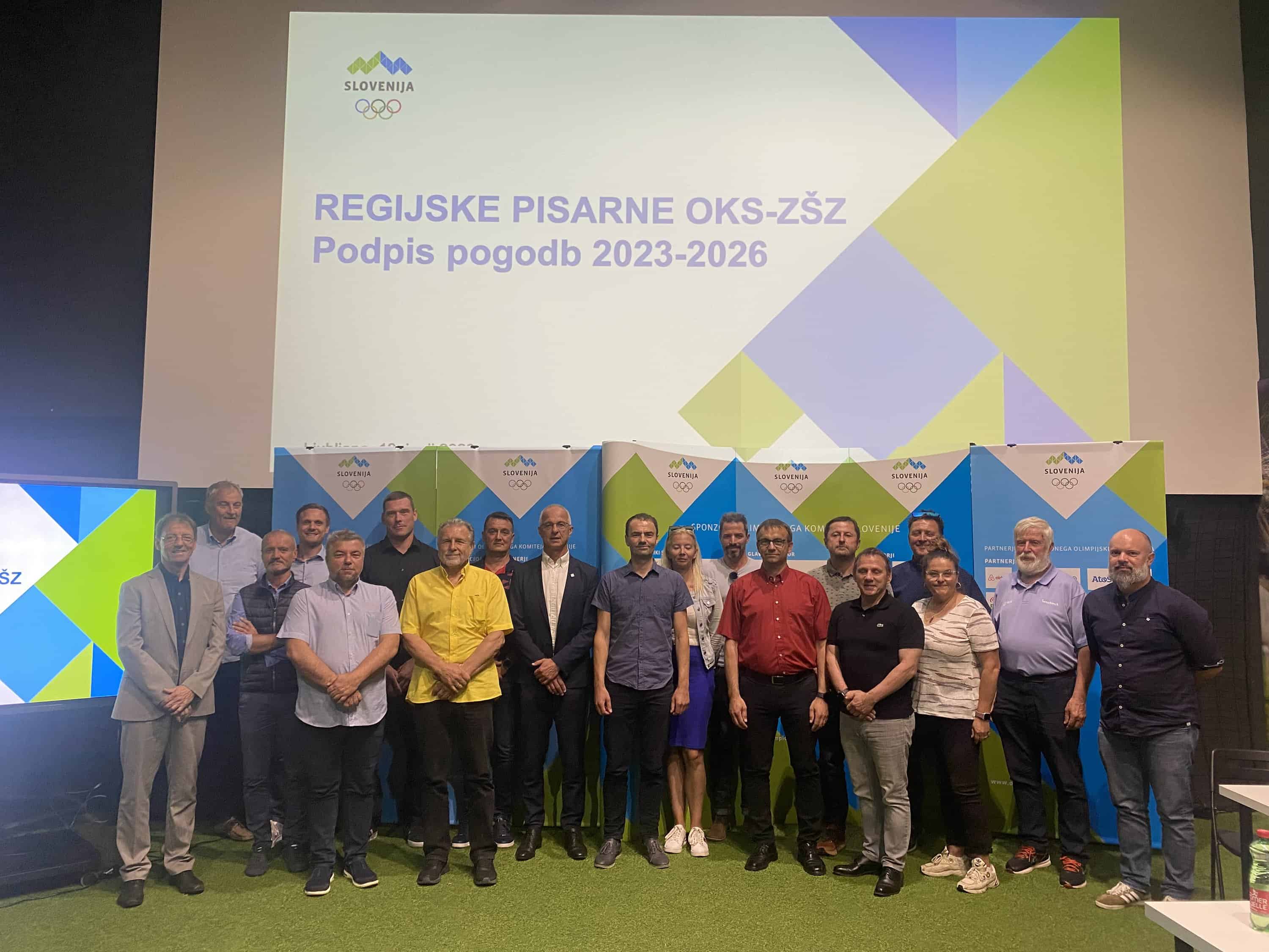 V Ljubljani podpisali pogodbo o vodenju regijske pisarne OKS-ZŠZV za Koroško regijo