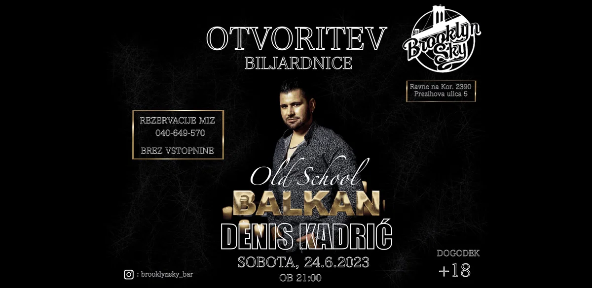 Samo še ena noč nas loči do najbolj norega žura v Brooklyn Sky Baru na Ravnah