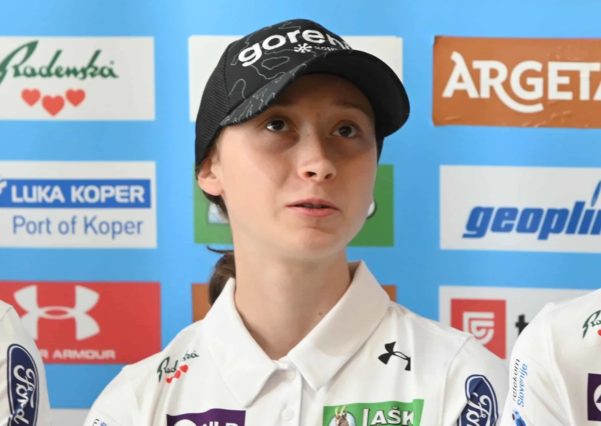 Nika Prevc na tekmo z najboljšim kvalifikacijskim dosežkom