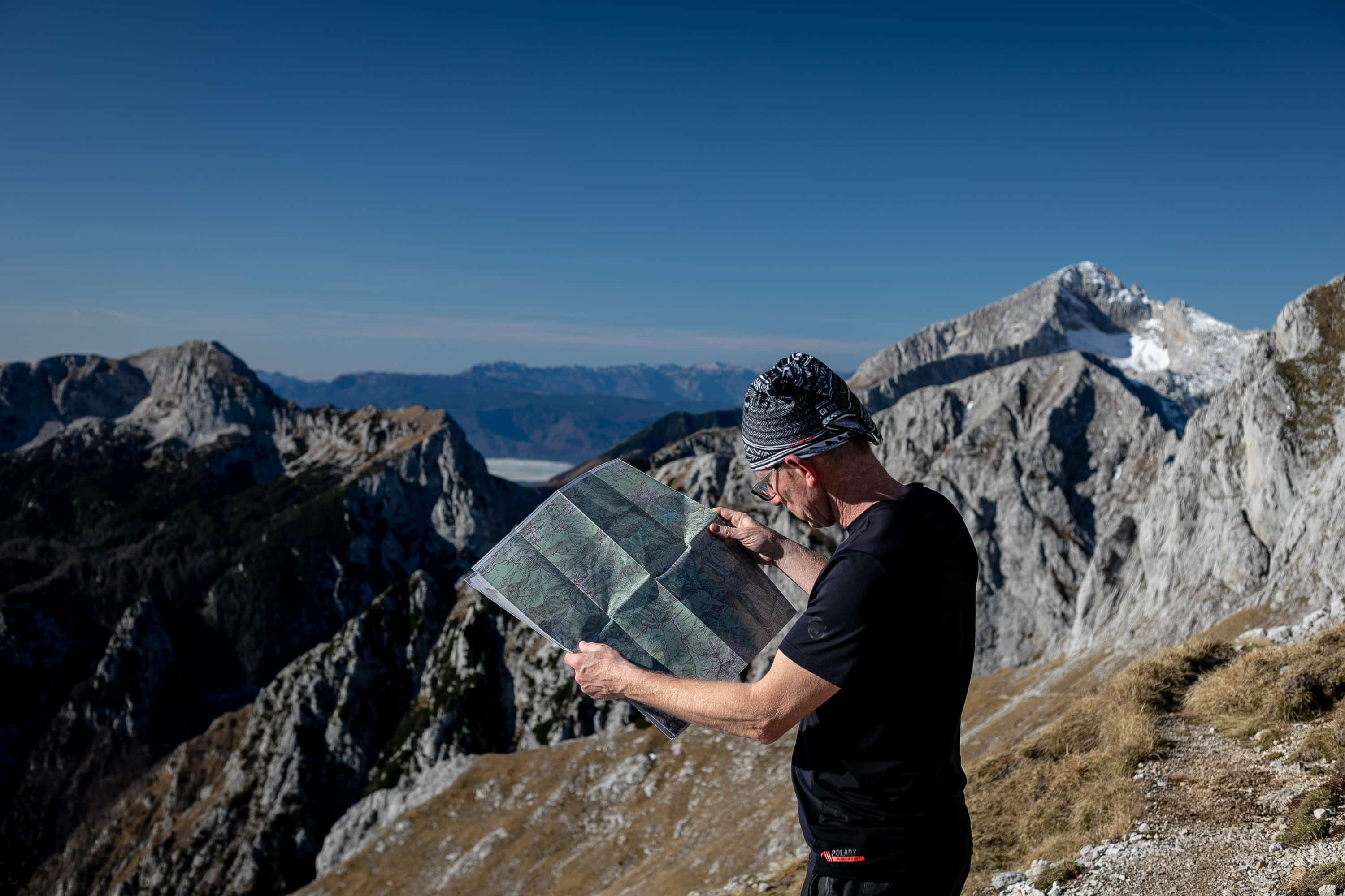 V gore le primerno opremljeni in pripravljeni