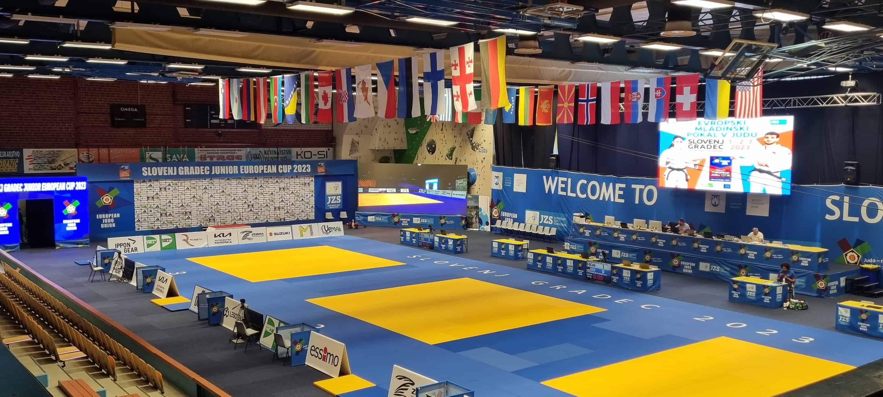 Vse je nared za začetek Evropskega mladinskega pokala v judu, ki prvič gostuje v Sloveniji