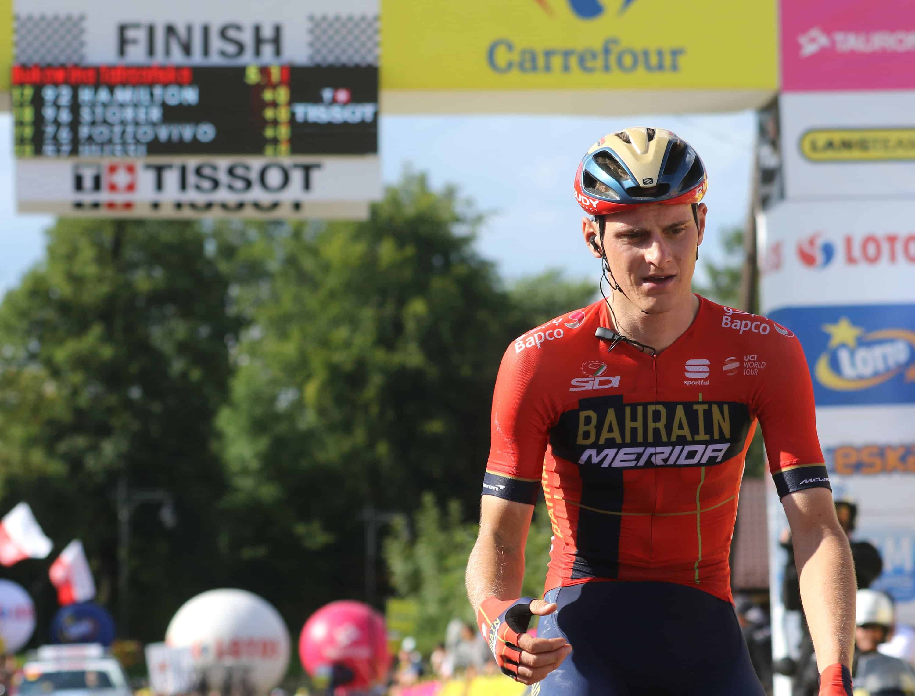 Mohorič po fotofinišu zmagovalec 19. etape, Mezgec sedmi 